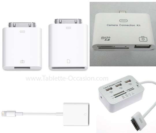 Adaptateur Kit de connexion pour iPad